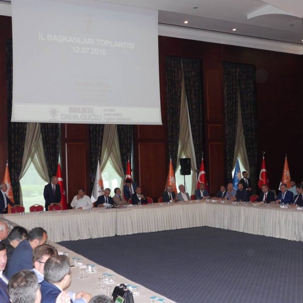 12.07.2016 / İl Başkanları İstişare ve Değerlendirme Toplantısı