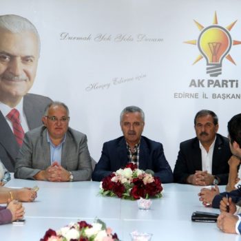 28.08.2016 / AK Parti Edirne İl Başkanlığı Ziyaret