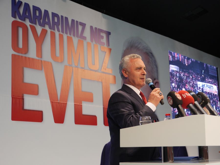 ATAŞ: "Tayyip Erdoğan’ı milletin adamı olduğu için hazmedemiyorlar"